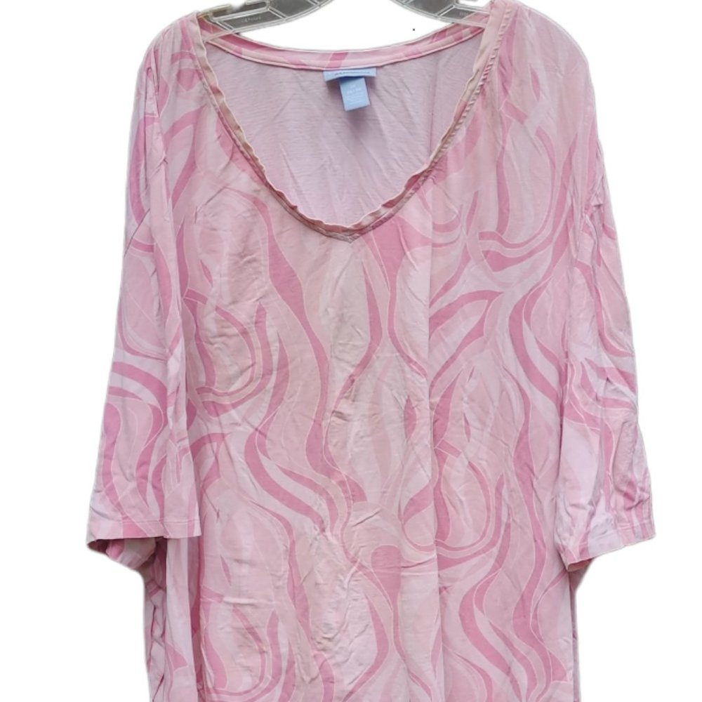 Liz & Me Essentials Pink Blouse